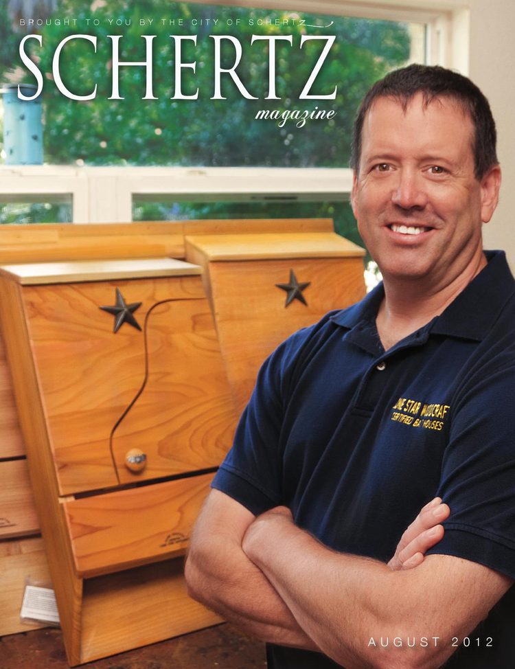 Schertz Magazine, August 2012 cover.