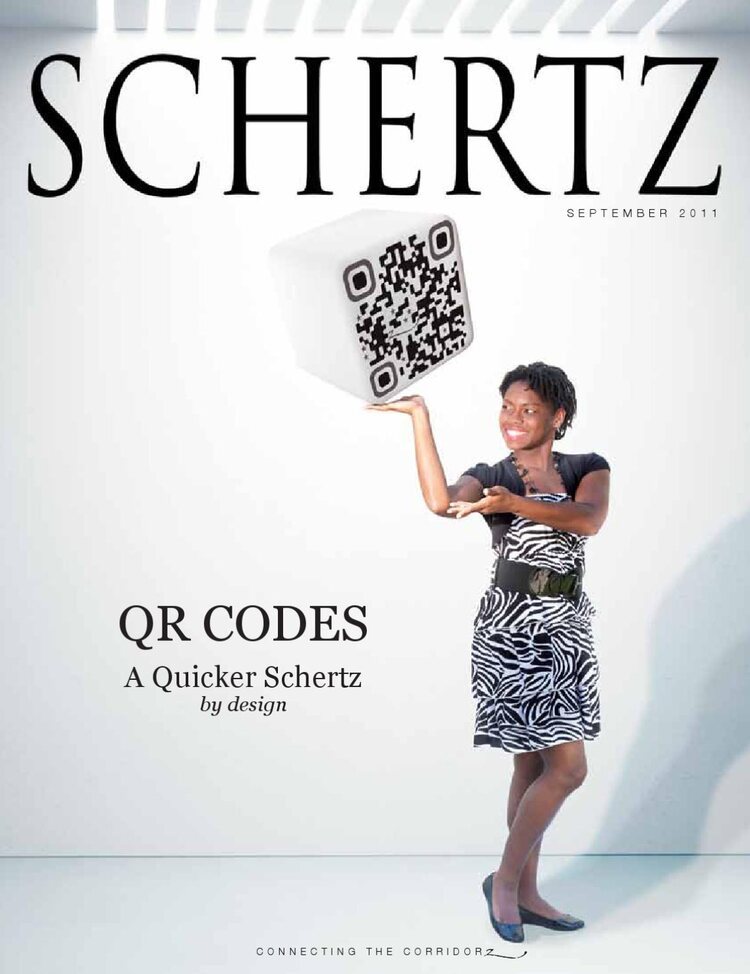 Schertz Magazine, September 2011: QR Codes, A Quicker Schertz.