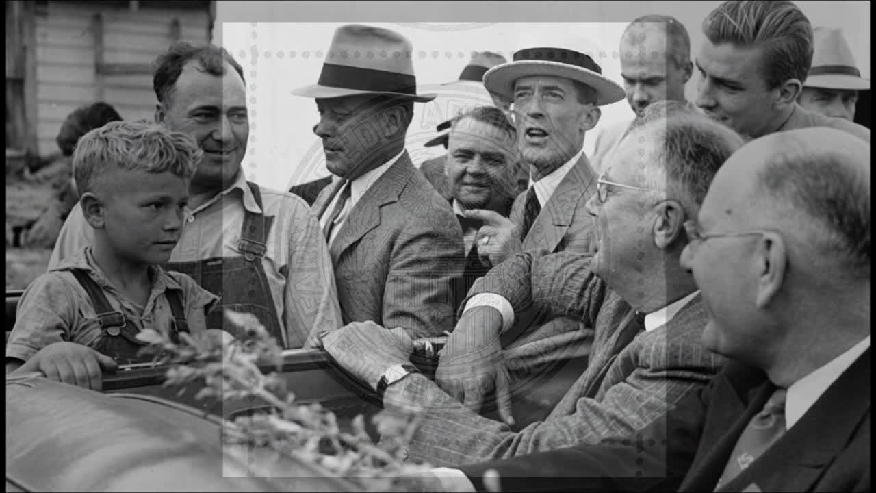 Archival photograph, animated in the film.